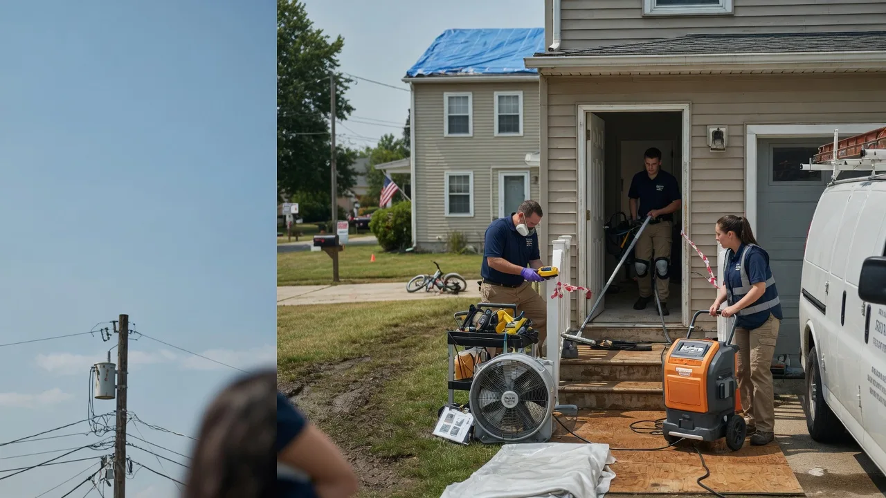 Water Damage Repair in New Albany, PA near me